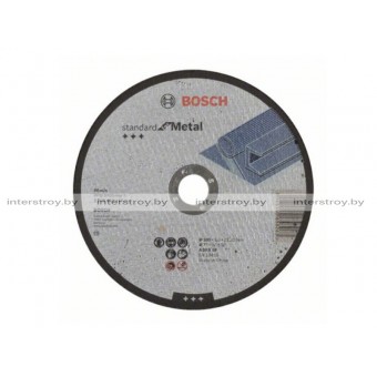 Круг отрезной 180х3.0x22.2 мм для металла Standart BOSCH -3165140658263