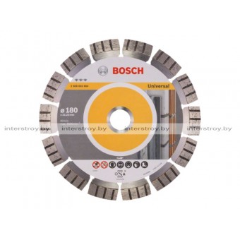 Алмазный круг 180х22 универс. Bosch -3165140183833