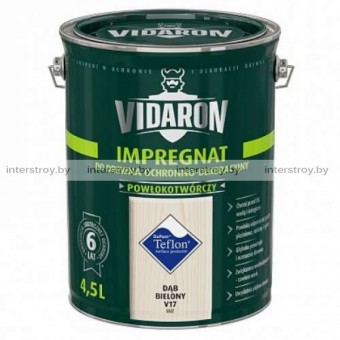 Пропитка для дерева Vidaron Impregnat 4.5 л V17 Дуб беленый