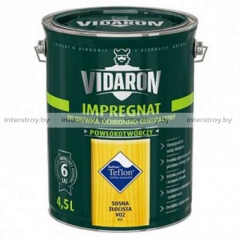 Пропитка для дерева Vidaron Impregnat 4.5 л V02 Сосна золотистая