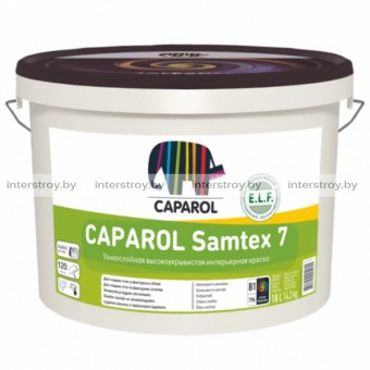 Краска Caparol Samtex 7 E.L.F. Base 3 9.4 л Прозрачная