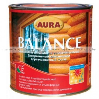 Пропитка Aura Balance pankel 9 л Орех