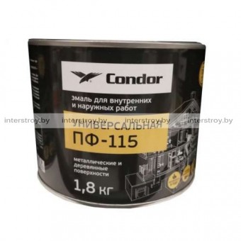 Эмаль Condor ПФ-115 1.8 кг Салатный