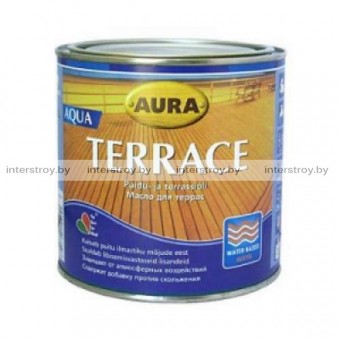 Масло Aura Terrace Aqua для террас 0.9 л