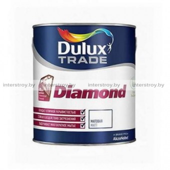 Краска Dulux Trade Diamond Matt износостойкая BW 2.5 л Белая