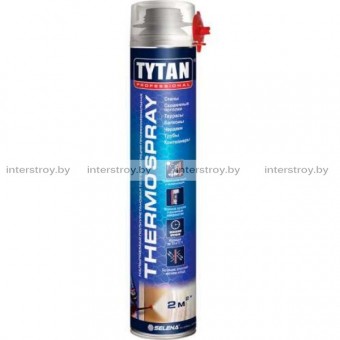 Клей-пена для теплоизоляции Tytan Professional Thermospray 800мл