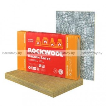 Минеральная вата Rockwool Камин Батсс 30*600*1000 мм 2.4 м.кв