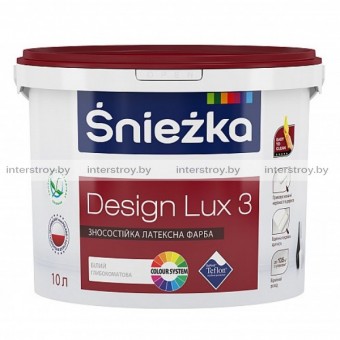Краска Sniezka Design Lux 4.7 л Белая