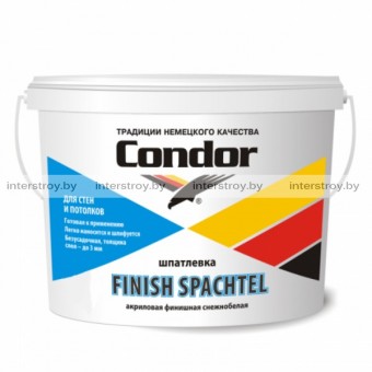 Шпатлевка Condor Finish Spachtel 4 кг