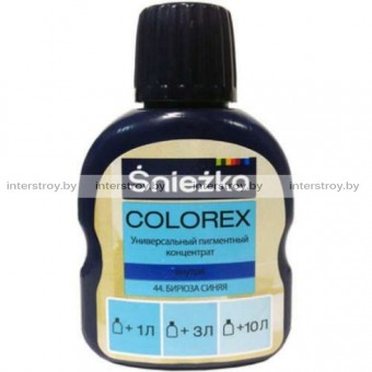 Пигментный концентрат универсальный Sniezka Colorex 44 Синяя бирюза 100 мл