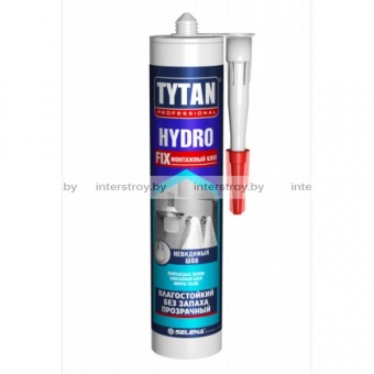Клей Tytan Professional Hydro Fix монтажный 310 мл прозрачный