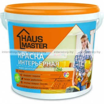 Краска MAV Haus Master интерьерная матовая 11 л Белая