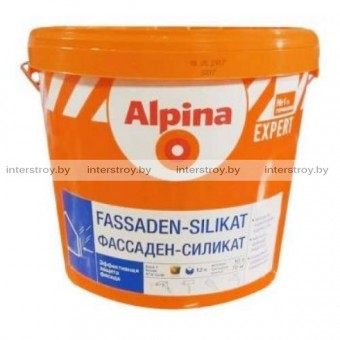 Краска Alpina Expert Fassaden-Silikat База 3 9.4 л Прозрачная