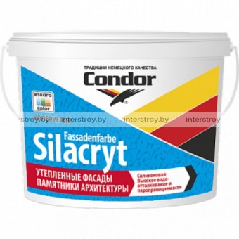 Краска Condor Fassadenfarbe-Silacryt 15 кг