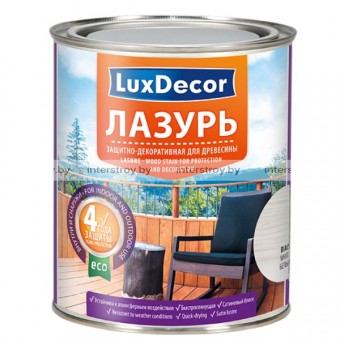 Лазурь LuxDecor для древесины 2.5 л Бесцветный
