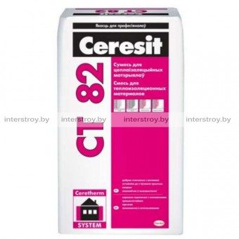 Клей для теплоизоляции Ceresit CT 82 зима 25 кг