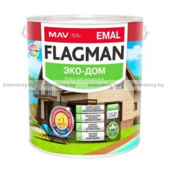 Краска MAV Flagman Emal Эко-Дом 2.5 л База D