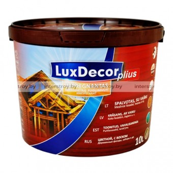 Пропитка LuxDecor Plius 1 л Каштан