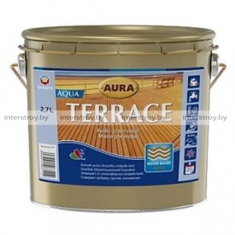 Масло Aura Terrace Aqua для террас 2.7 л