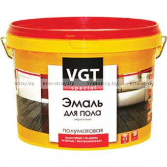 Эмаль VGT ВД-АК-1179 для пола Профи 1 кг Орех