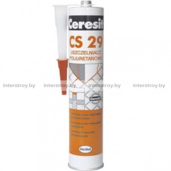 Герметик полиуретановый Ceresit CS 29 300 мл серый