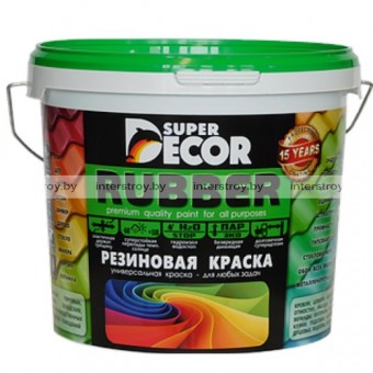 Краска резиновая Super Decor №15 Оргтехника 1 кг