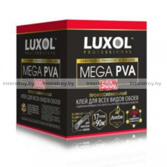 Клей обойный универсальный Luxol Mega PVA Professional 500 г