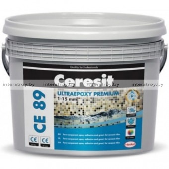 Фуга Ceresit CE 89 801 белая 2.5 кг