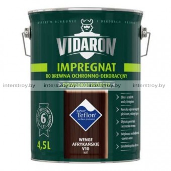Пропитка для дерева Vidaron Impregnat 4.5 л V10 Венге африканский