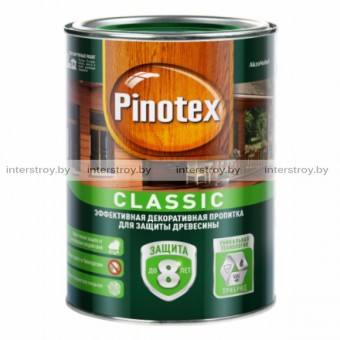 Деревозащитное средство Pinotex Классик 2.7 л Светлый дуб