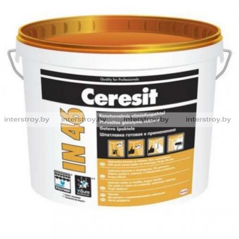 Шпатлевка Ceresit IN46 полимерная 15 кг
