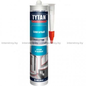 Герметик силиконовый Tytan Professional санитарный 280 мл бесцветный