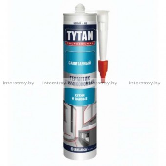 Герметик силиконовый Tytan Professional санитарный 310 мл белый