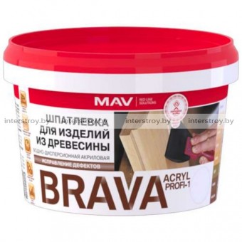 Шпатлевка MAV Brava Acryl Profi-1 0.5 л