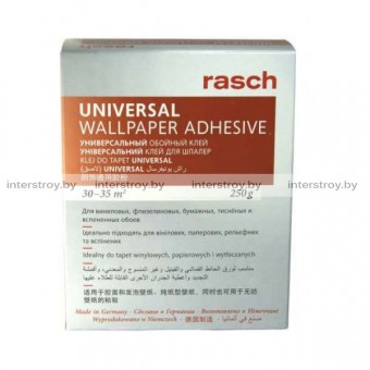 Клей обойный Rasch Universal wallpaper adhesive универсал 250 г