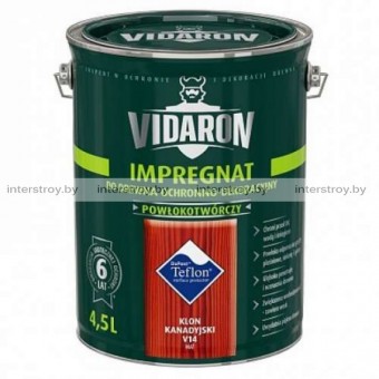 Пропитка для дерева Vidaron Impregnat 4.5 л V14 Клен канадский