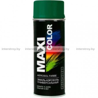 Эмаль-аэрозоль Maxi Color Ral6029 400 мл Зеленая