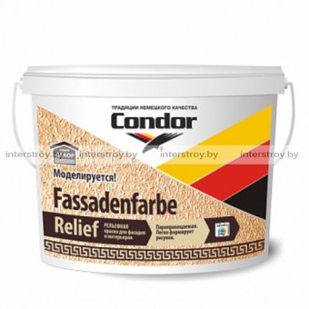 Краска Condor Fassadenfarbe-Relief 15 кг